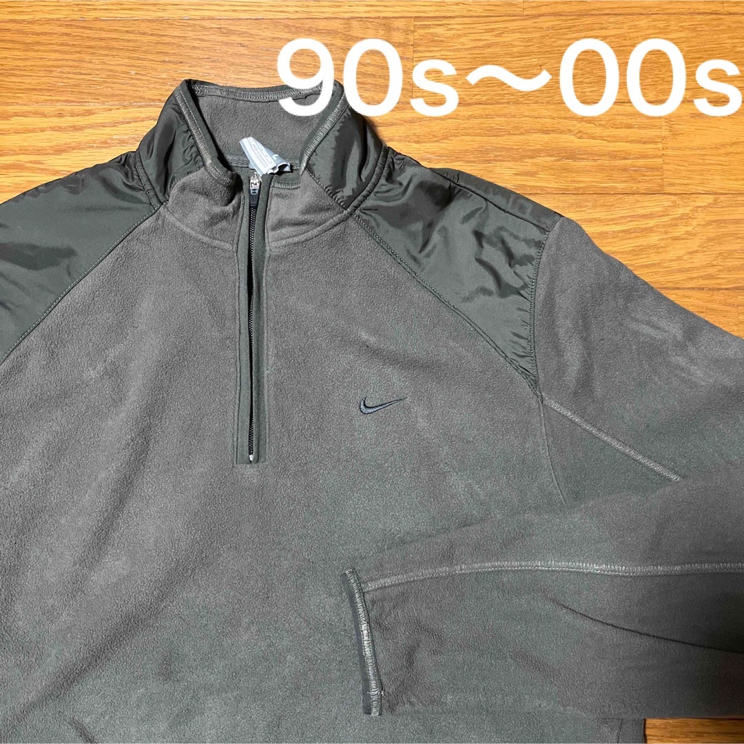 90s〜00s Nike FIT プルオーバー ハーフジップ フリースのサムネイル