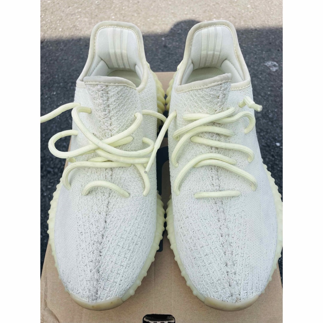 YEEZY BOOST 350 V2 BUTTER 25.5cm US7.5靴/シューズ