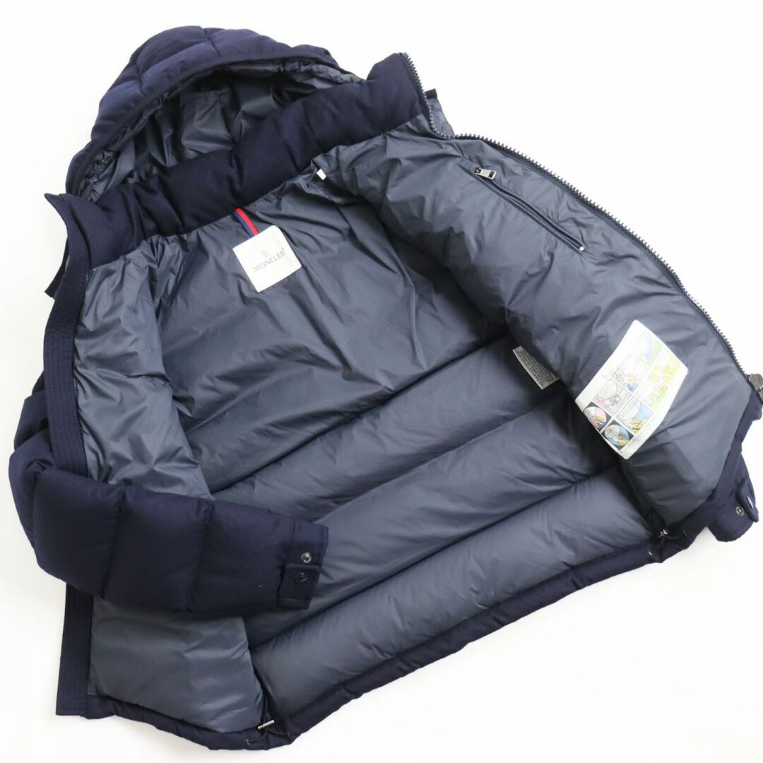 MONCLER - 良品○MONCLER モンクレール MONTAGENEVRE ウール100％ ロゴ