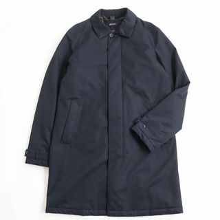 EZ by ZEGNA　ステンカラーコート　光沢系　艶　とろみ　ライナー付き