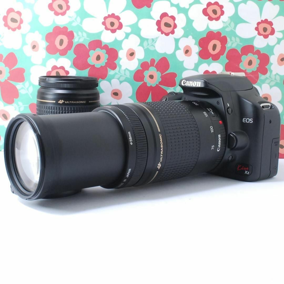 Canon - ❤スマホに転送❤キャノン kiss x2 ❤届いてすぐに使える❤超