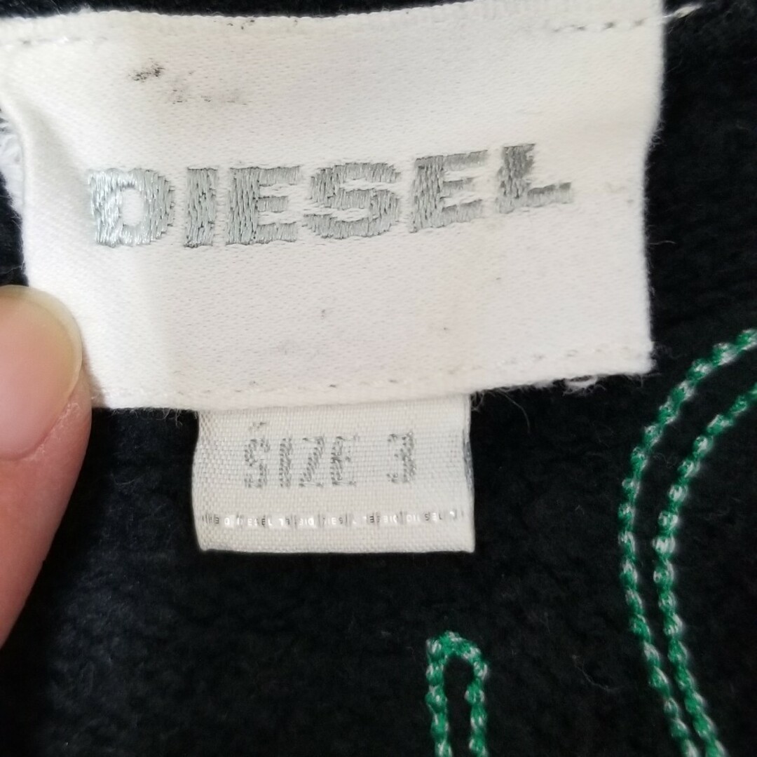 DIESEL(ディーゼル)のDIESEL　裏起毛ジップブルゾン キッズ/ベビー/マタニティのキッズ服男の子用(90cm~)(ジャケット/上着)の商品写真