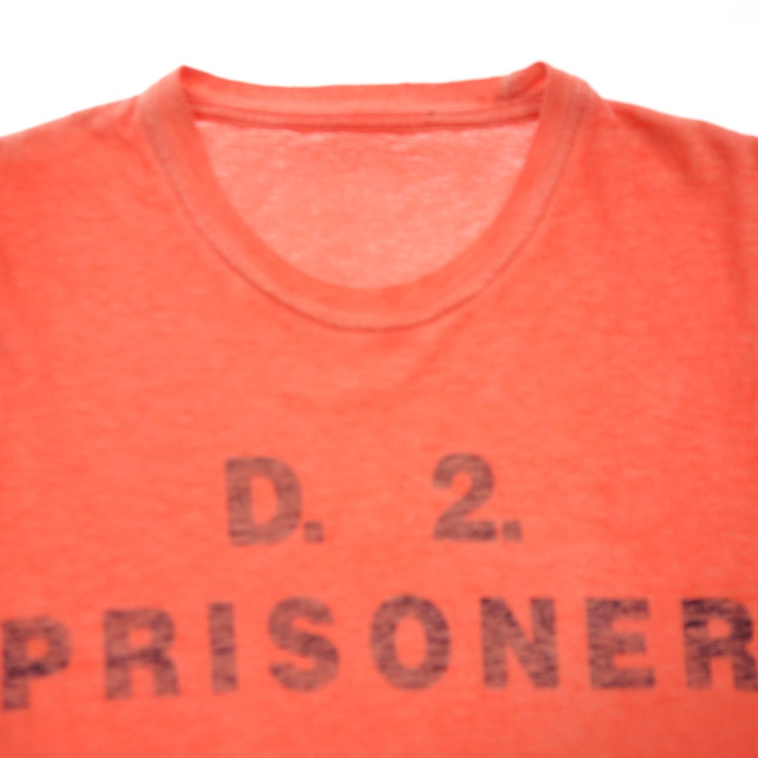 DSQUARED2(ディースクエアード)のディースクエアード 半袖Tシャツ カットソー メンズ XS 赤【AFB10】 メンズのトップス(Tシャツ/カットソー(半袖/袖なし))の商品写真