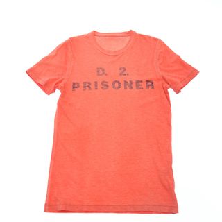 ディースクエアード(DSQUARED2)のディースクエアード 半袖Tシャツ カットソー メンズ XS 赤【AFB10】(Tシャツ/カットソー(半袖/袖なし))