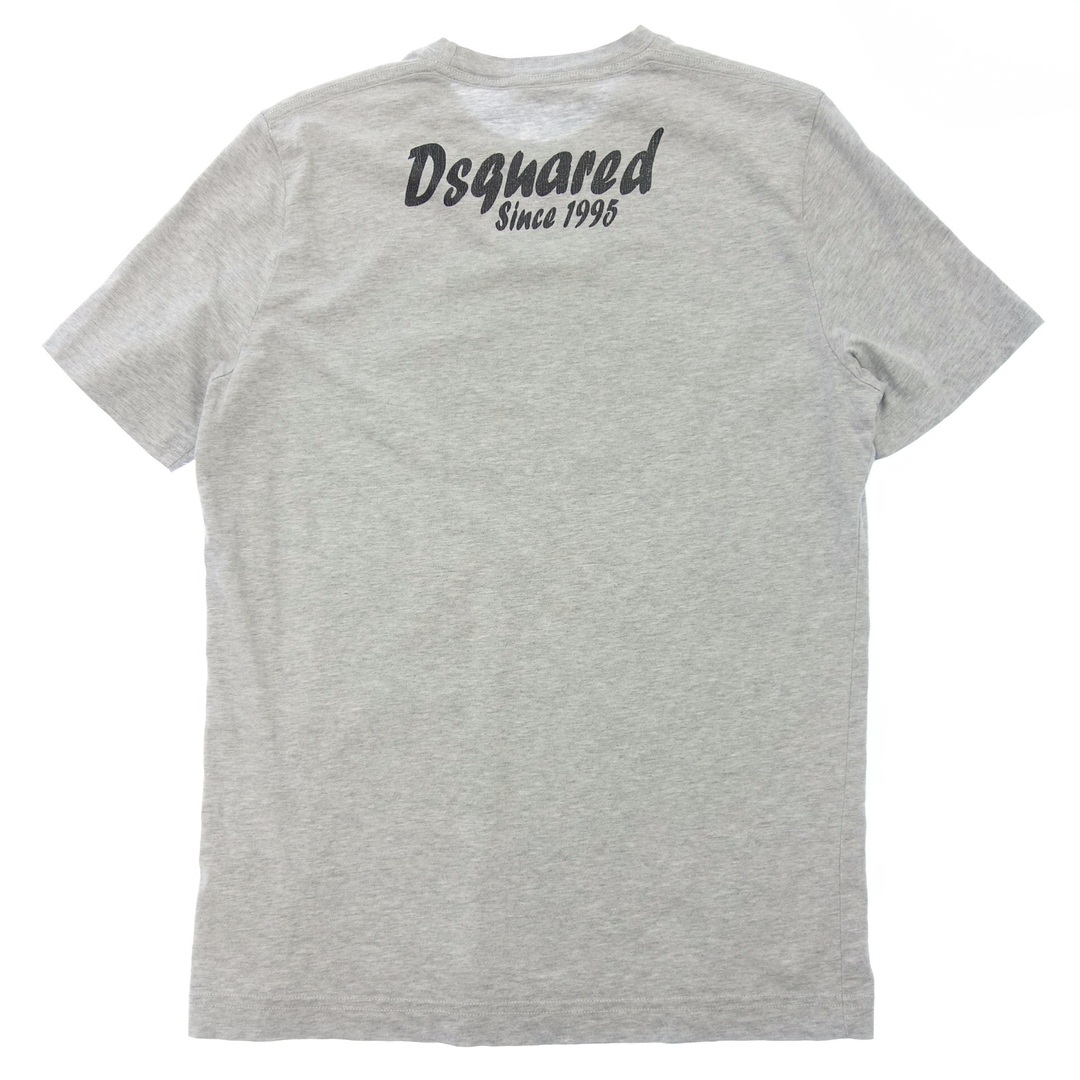 DSQUARED2(ディースクエアード)のディースクエアード 半袖Tシャツ カットソー メンズ XS グレー【AFB38】 メンズのトップス(Tシャツ/カットソー(半袖/袖なし))の商品写真