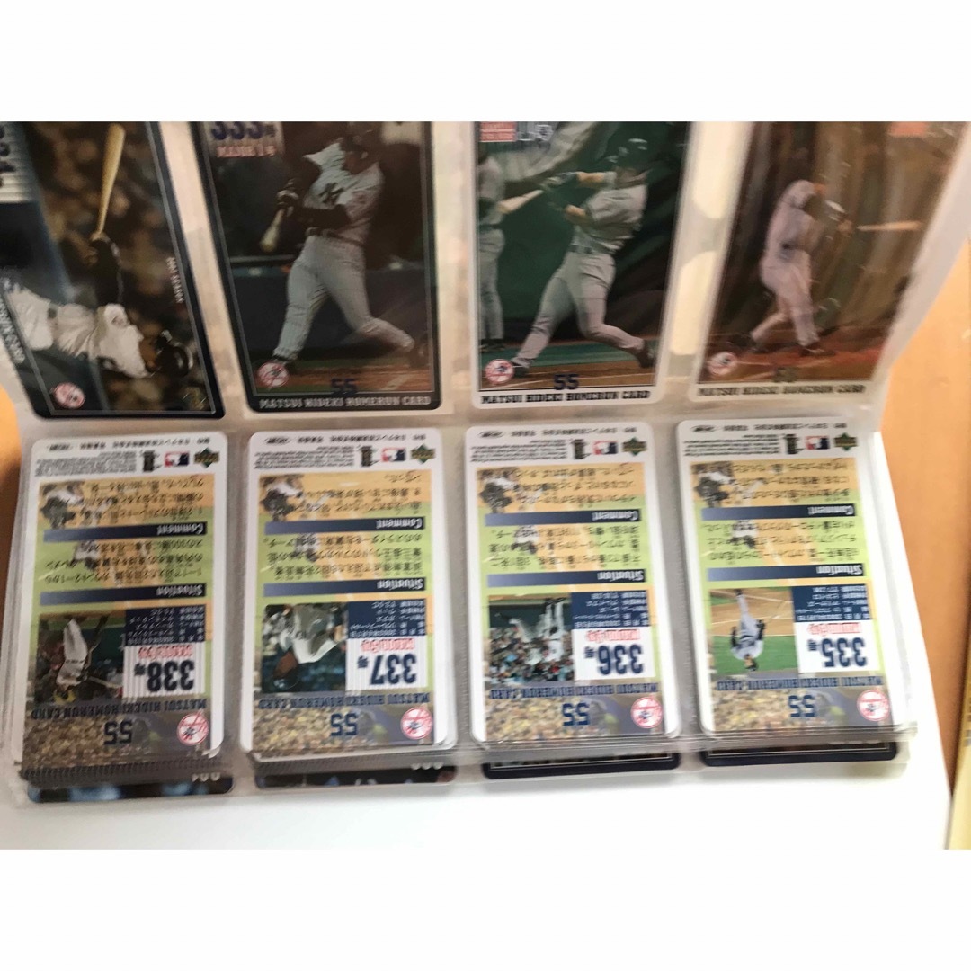 値下げ MATSUI HIDEKI HOMERUN CARD セット