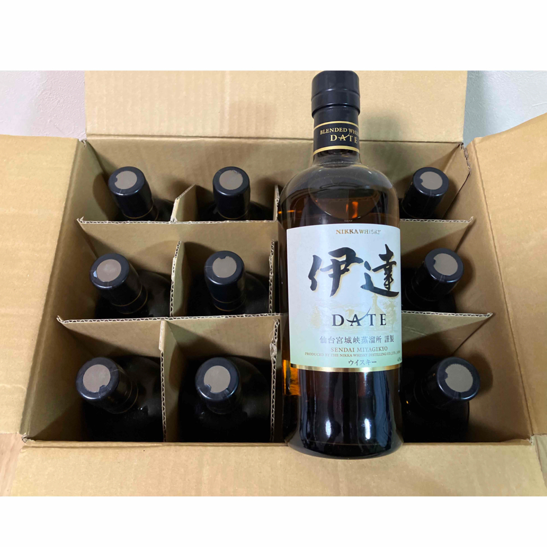 ニッカウヰスキー 伊達DATE 700ml 1ケース 12本 ニッカウヰスキー 伊達DATE 700ml 1ケース 12本