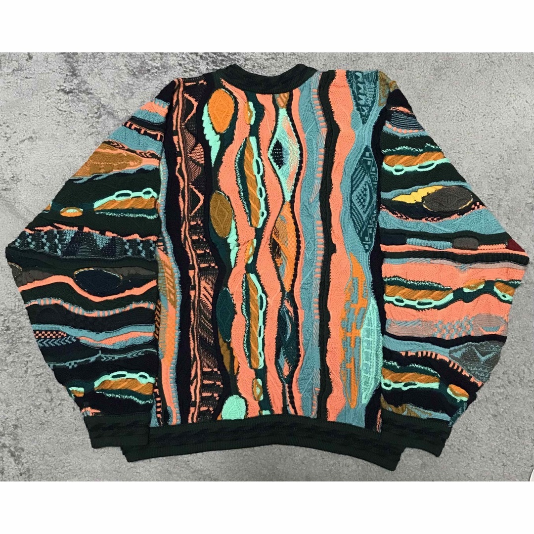 COOGI(クージー)のcoogi マルチカラー3Dニット メンズのトップス(ニット/セーター)の商品写真