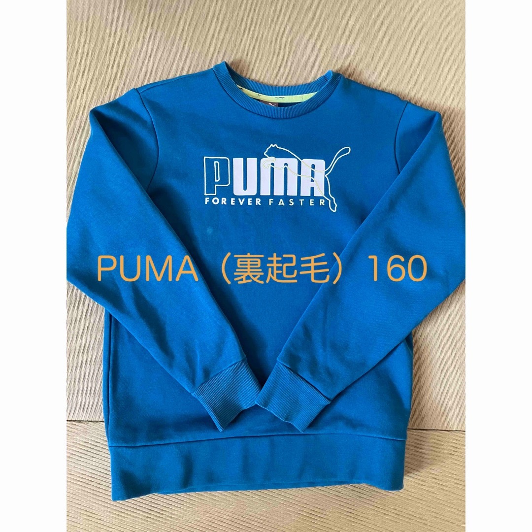 PUMA(プーマ)のPUMAトレーナー　160CM （裏起毛） キッズ/ベビー/マタニティのキッズ服男の子用(90cm~)(Tシャツ/カットソー)の商品写真