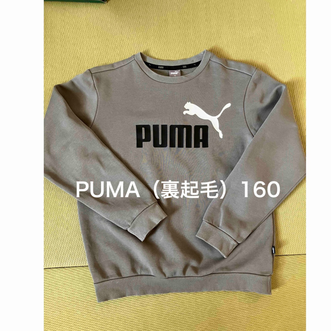 PUMA(プーマ)のPUMAトレーナー160cm キッズ（裏起毛） キッズ/ベビー/マタニティのキッズ服男の子用(90cm~)(Tシャツ/カットソー)の商品写真