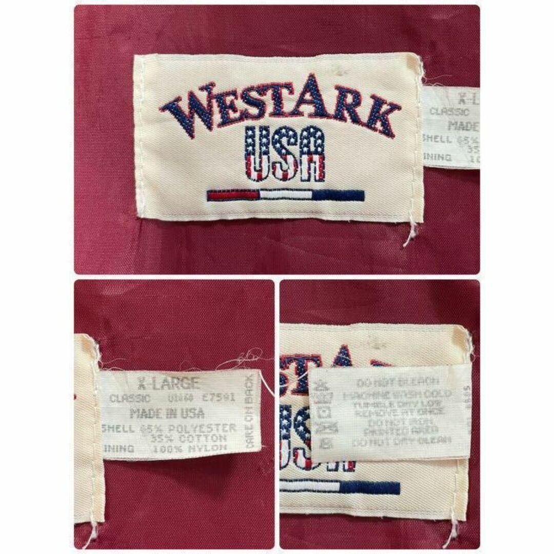 WESTARK　USA製　ジップアップジャケット　刺繍　スウィングトップ　XL