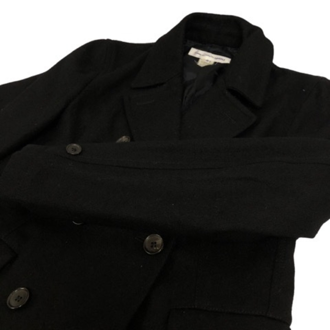 COMME des GARCONS SHIRT Pコート 長袖 無地 黒の通販 by ベクトル