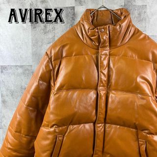 ✨人気カラー✨AVIREX ダウンジャケット 厚手 アウター 大きいサイズ