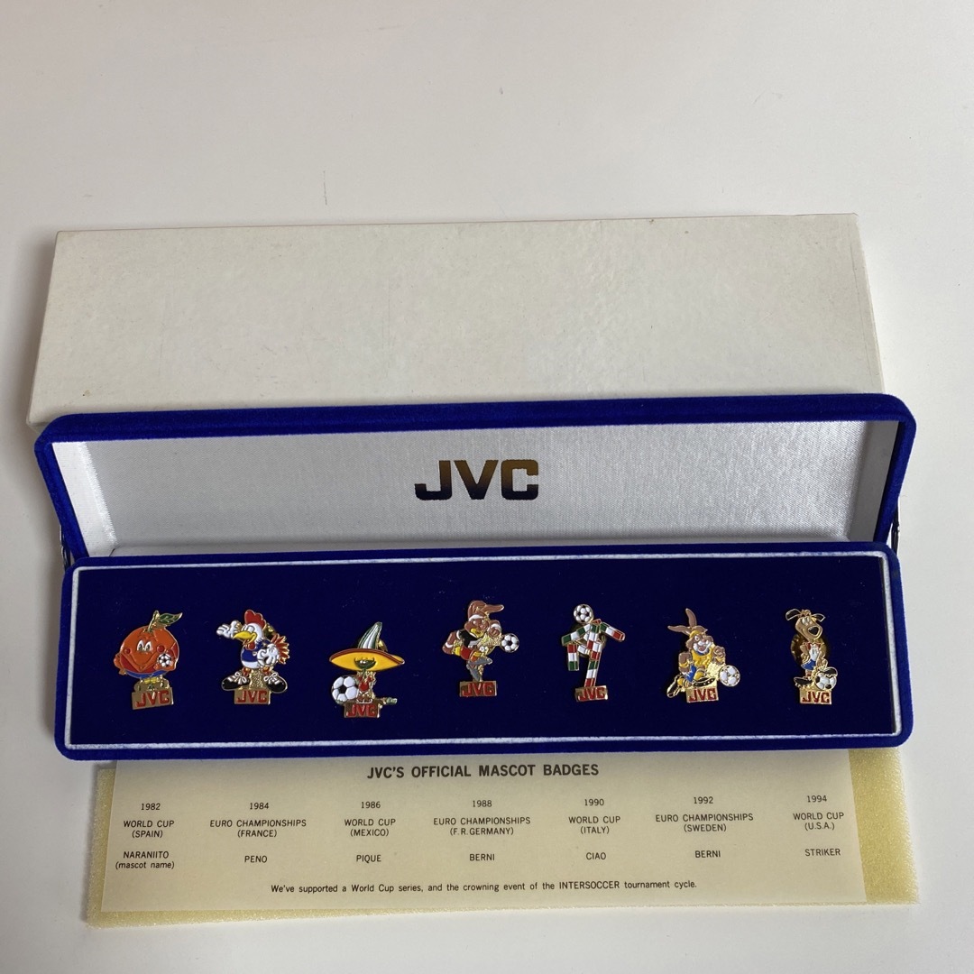 Victor(ビクター)のJVCオフィシャルマスコットピンバッジ スポーツ/アウトドアの野球(記念品/関連グッズ)の商品写真