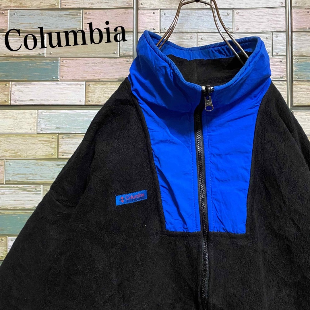 Columbia(コロンビア)の【USA製】コロンビア　フリースジャケット　ワンポイントロゴ メンズのジャケット/アウター(ブルゾン)の商品写真