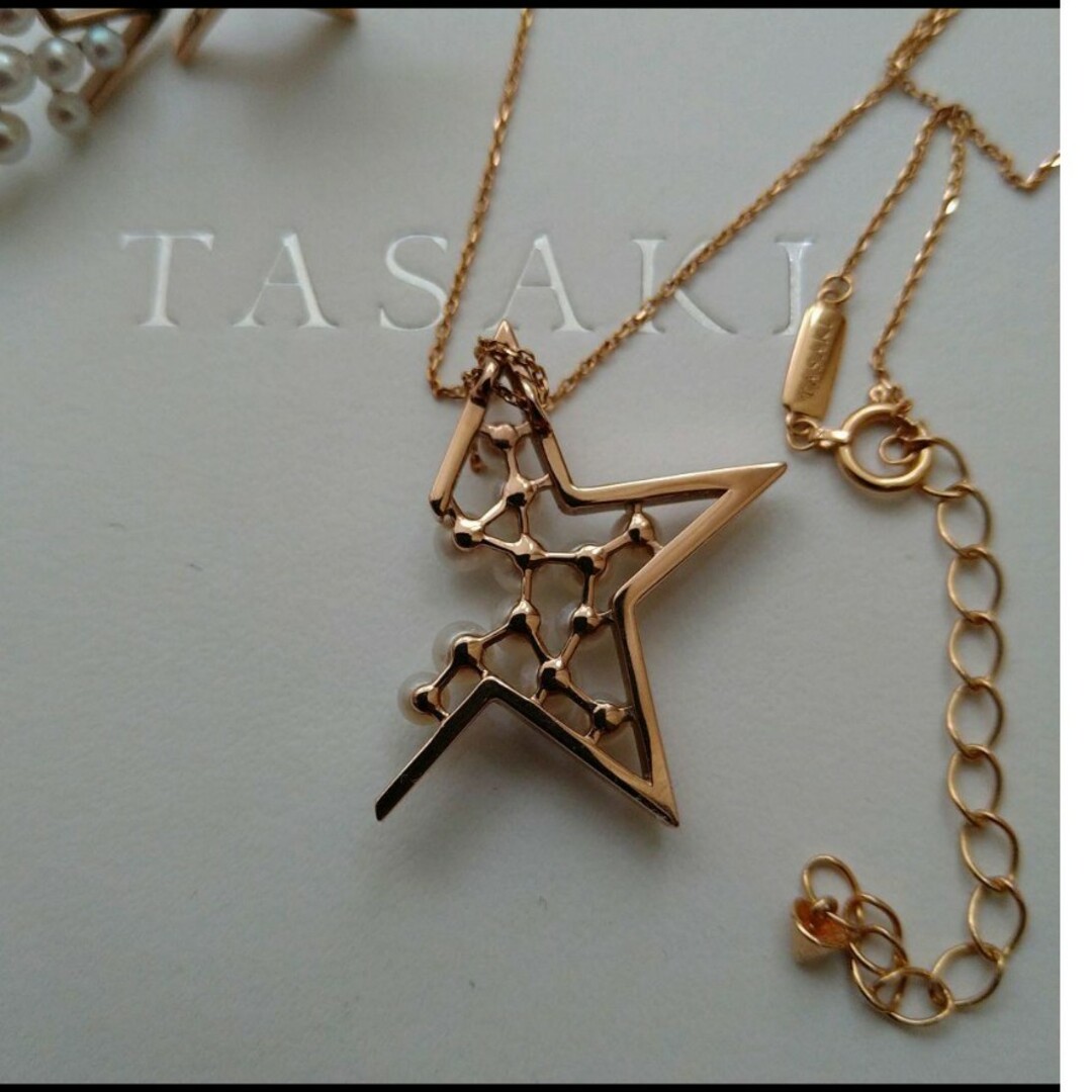 TASAKI(タサキ)のtasaki  SAKURAゴールド アブストラクトスター ネックレス レディースのアクセサリー(ネックレス)の商品写真