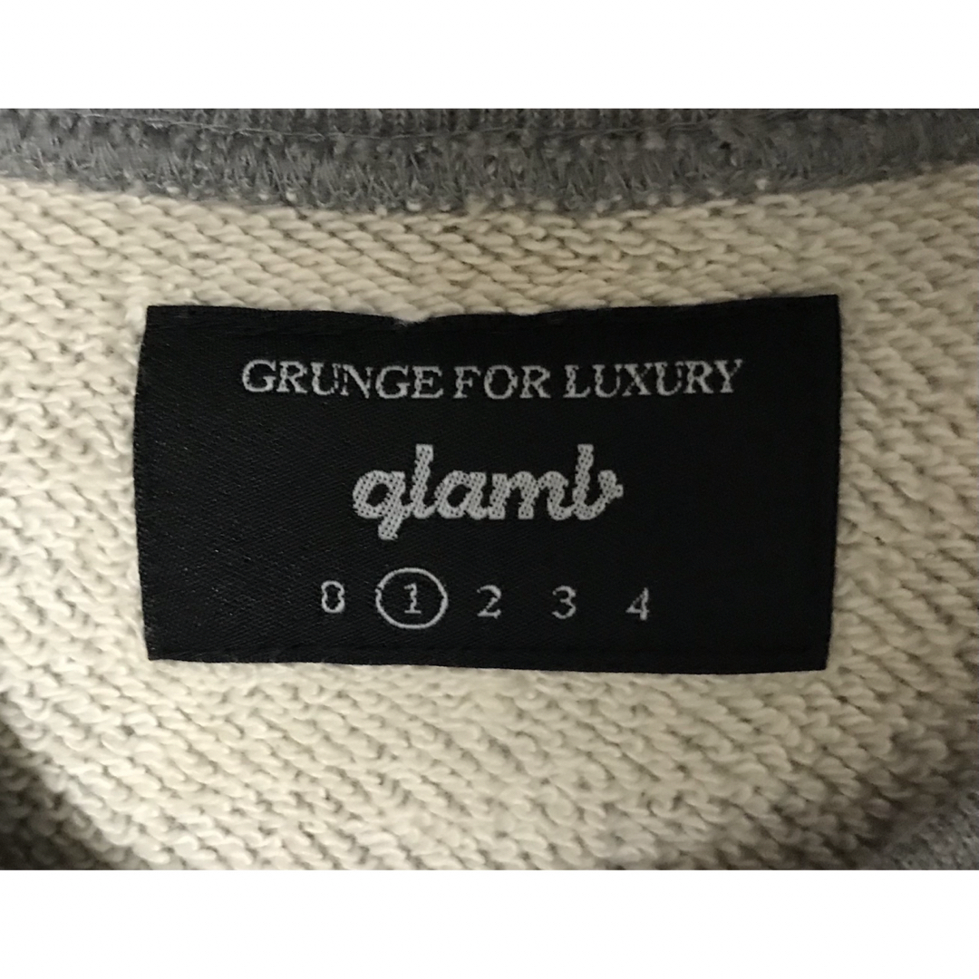 glamb(グラム)のglamb MA1ドッキングスウェット メンズのトップス(スウェット)の商品写真