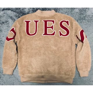 ゲス(GUESS)のguess ビッグロゴボアブルゾン(ブルゾン)