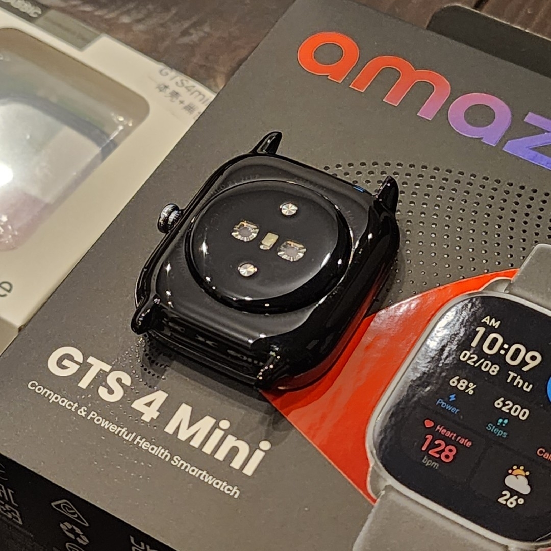 Amazfit(アマズフィット)のamazfit GTS 4 mini スマホ/家電/カメラのスマホ/家電/カメラ その他(その他)の商品写真