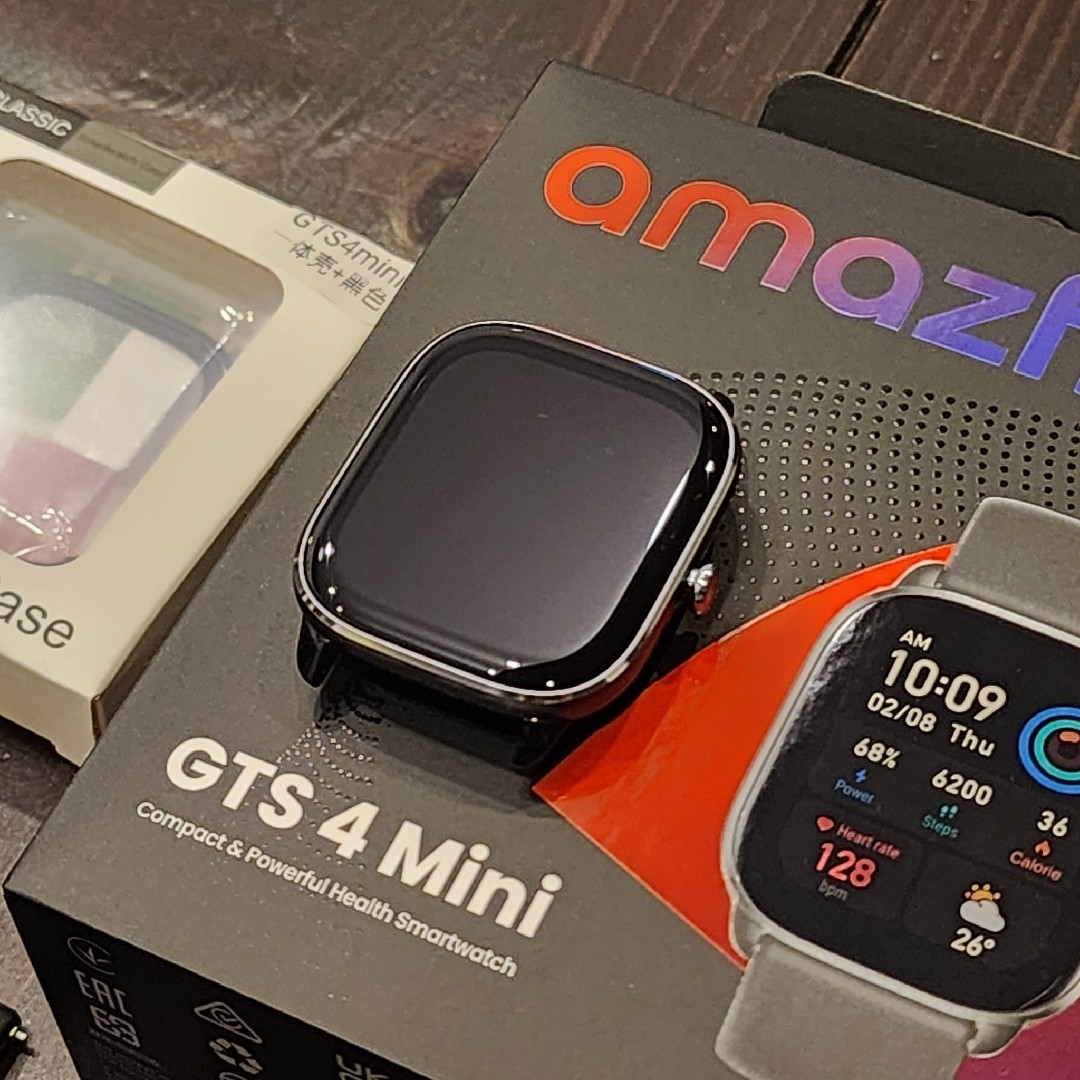 Amazfit(アマズフィット)のamazfit GTS 4 mini スマホ/家電/カメラのスマホ/家電/カメラ その他(その他)の商品写真