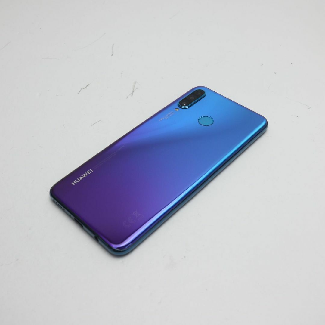 ANDROID - 新品同様 Y!mobile HUAWEI P30 lite ピーコックブルー の