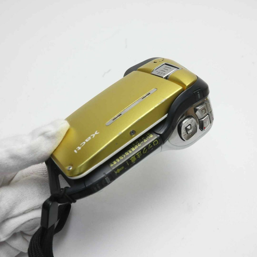 SANYO(サンヨー)の良品中古 DMX-CA65 ブライトイエロー  M777 スマホ/家電/カメラのカメラ(ビデオカメラ)の商品写真