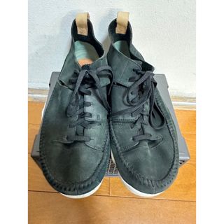 クラークス(Clarks)のkenzo0117様専用　クラークス　メンズトライジェニック ブラック　ヌバック(スニーカー)