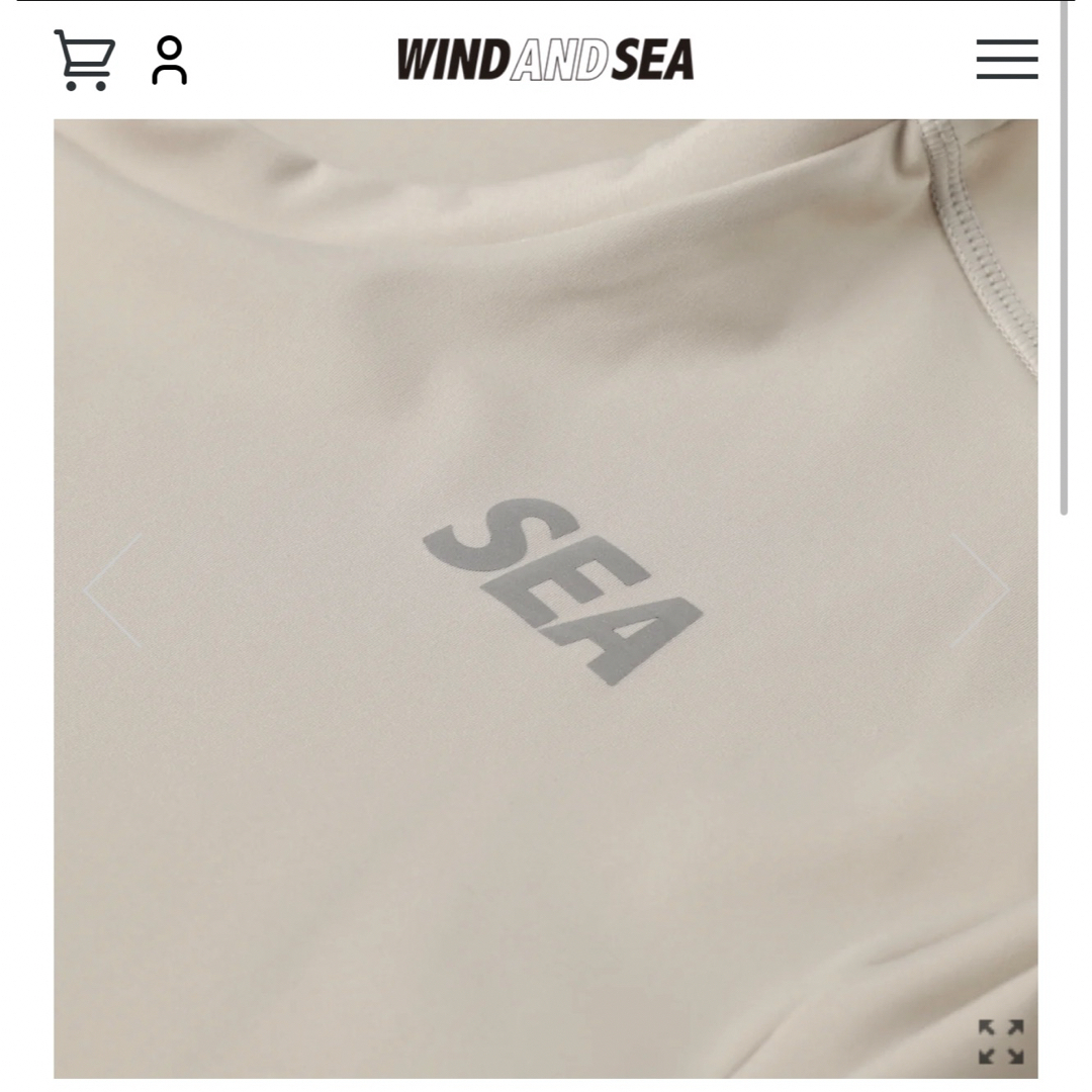 WIND AND SEA - wind and sea ウィンダンシー WDS(GET FIT BACK) Sの