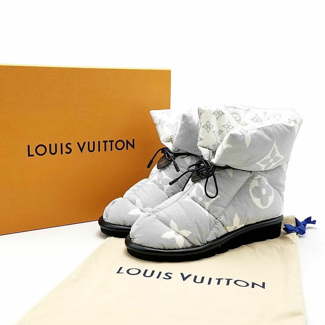 LOUIS VUITTON(ルイヴィトン)の超美品 ルイヴィトン ブーツ ピローライン モノグラム 03-23102701 レディースの靴/シューズ(ブーツ)の商品写真