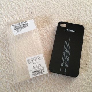 ムルーア(MURUA)のMURUA iPhone4カバー(モバイルケース/カバー)