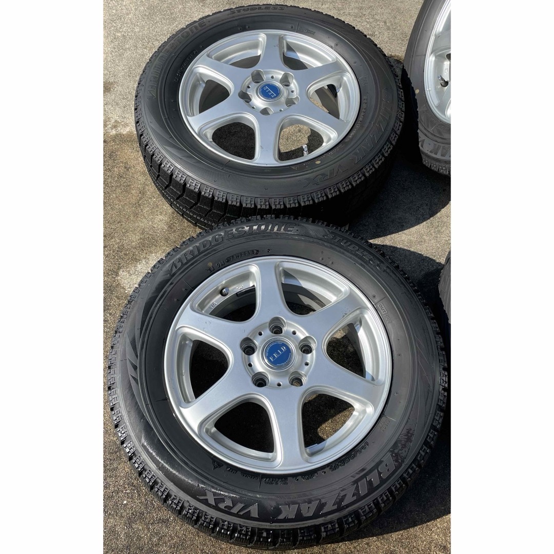 トヨタ・ノアなど適合多数BSアルミスタッドレスセット195/65R15(VRX)