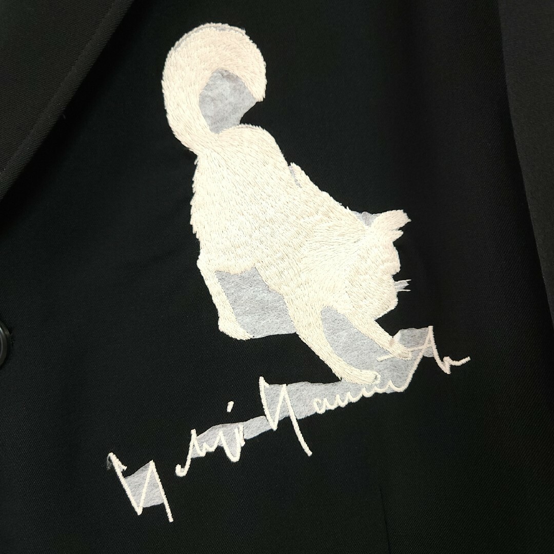 Yohji Yamamoto POUR HOMME - 90ss レプリカ 犬刺繍ジャケット ヨウジ