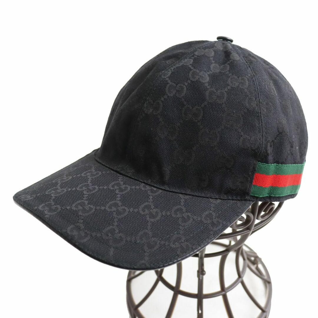 Gucci - 美品○GUCCI グッチ 20035 GGキャンバス シェリーライン