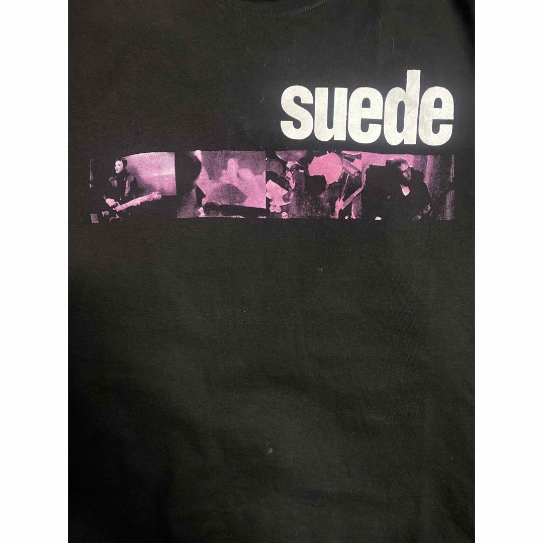 激レア90'S SUEDE ロンTシャツ ヴィンテージ  サイズXL メンズのトップス(Tシャツ/カットソー(七分/長袖))の商品写真