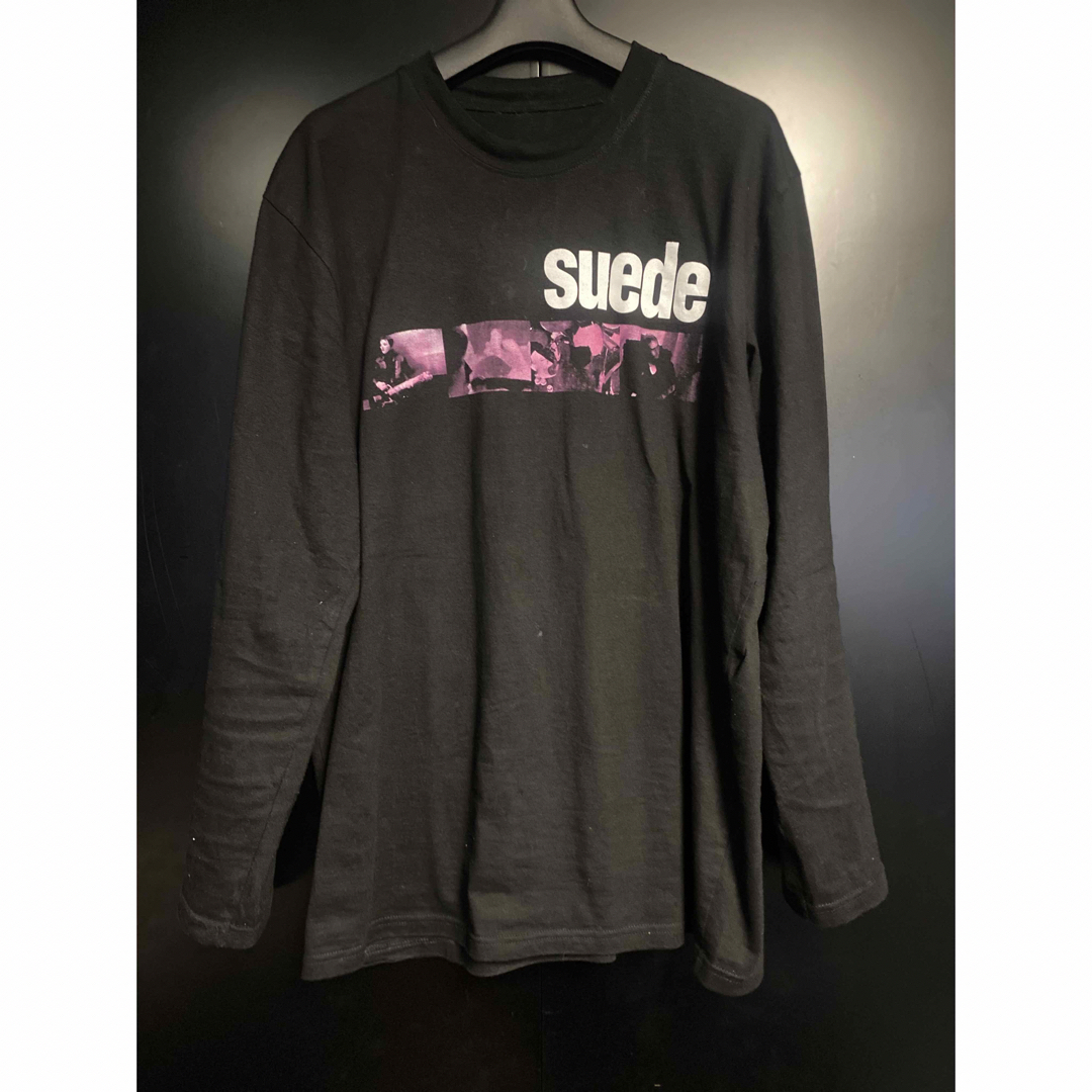 激レア90'S SUEDE ロンTシャツ ヴィンテージ  サイズXL メンズのトップス(Tシャツ/カットソー(七分/長袖))の商品写真