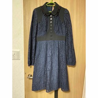 気まぐれ出品・値下げ不可・定価20万!N°21 レースドレス IT40-