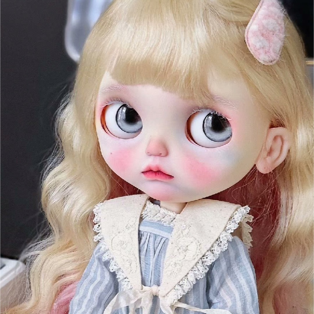 カスタムブライス 海外作家様 人形 アルビノ オッドアイ 白猫ちゃん フルセット カスタムブライス 海外作家様 人形 アルビノ オッドアイ 白猫ちゃん フルセット