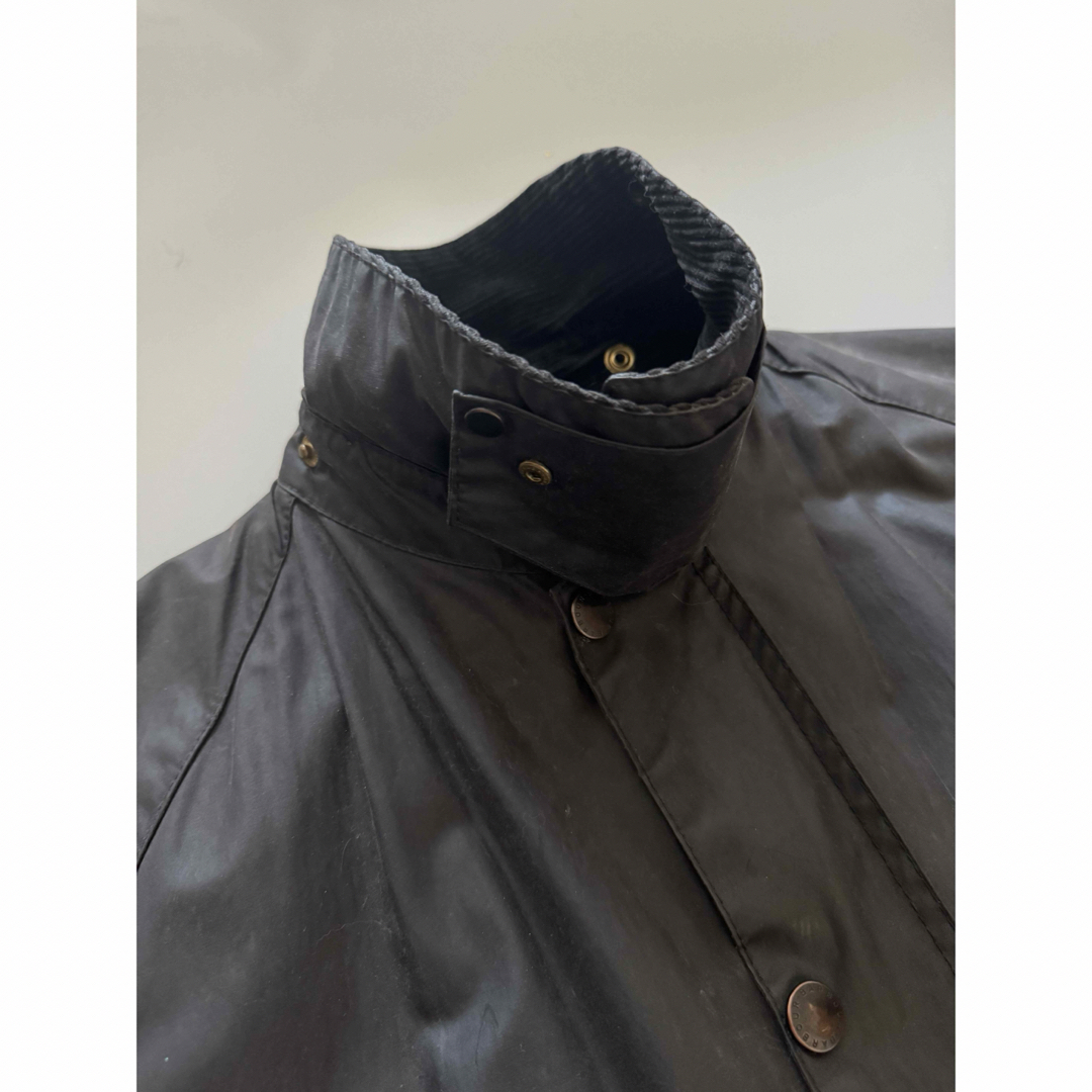 90’s Barbour Big BEDALE Black 44 Vintage