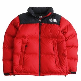 ノースフェイス(THE NORTH FACE) ダウンジャケット(メンズ)（レッド ...