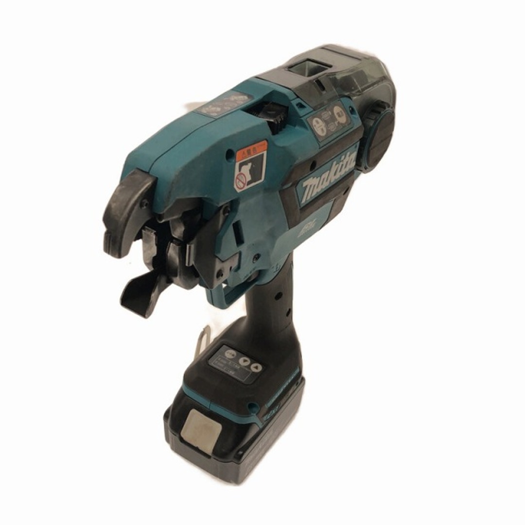 ☆中古品☆makita マキタ 18V 充電式鉄筋結束機 TR180DRGX バッテリー2個(6.0Ah) 充電器 タイワイヤ6個 ケース付  リバータイア 79762