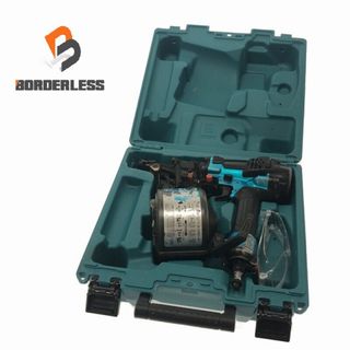 マキタ(Makita)の☆中古品☆makita マキタ 65mm 高圧 エア釘打機 AN633H 青/ブルー エア釘打ち機 ロール釘打機 ロール釘打ち機 コイルネイラ 79942(工具)