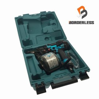 Makita - ☆中古品☆makita マキタ 65mm 高圧 エア釘打機 AN633H 青