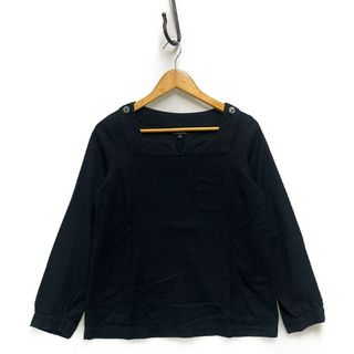 アーペーセー(A.P.C)のA.P.C. アーペーセー コットン シャツ カットソー 黒 サイズS 正規品 / B4528(カットソー(長袖/七分))