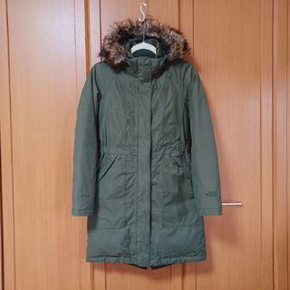 ザノースフェイス(THE NORTH FACE)の【美品】ノースフェイス ハイベント フード付ダウンコート サイズ レディースXS(ダウンジャケット)