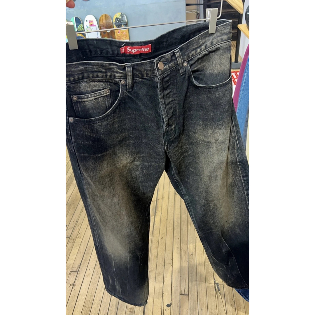 supremeSupreme Distressed Loose Fit Jean 34インチ