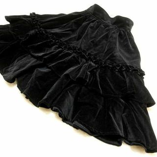 ヴィクトリアンメイデン(Victorian maiden)のVictorian maiden　velveteen skirt(ひざ丈スカート)