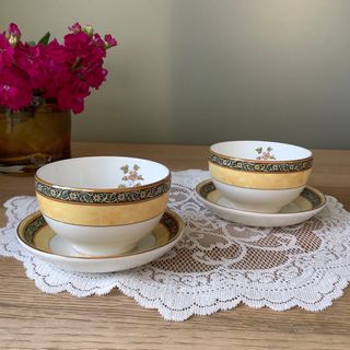 ウェッジウッド(WEDGWOOD)の未使用／ウェッジウッド　INDIA  ジャパニーズティー　4客セット(食器)