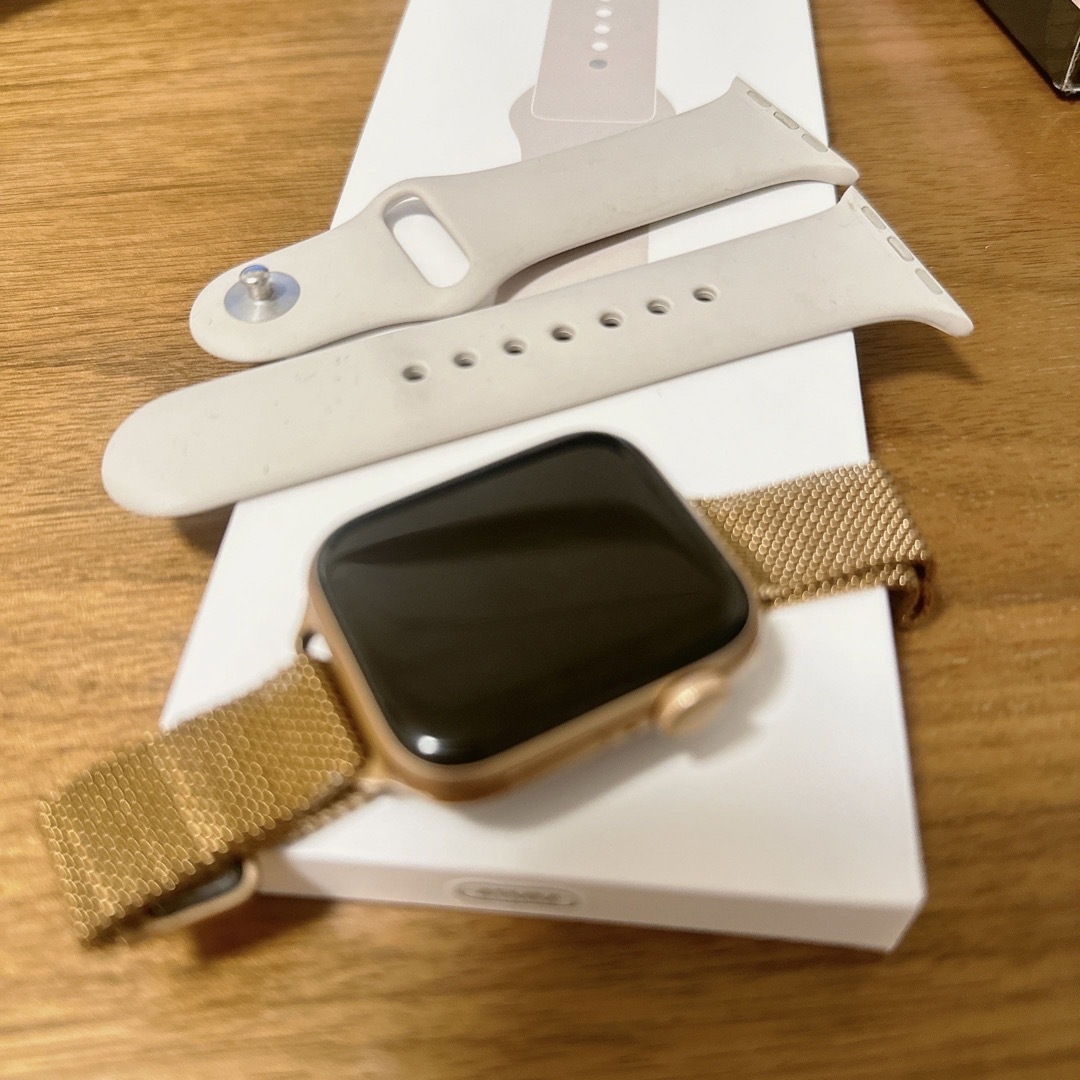 Apple Watch(アップルウォッチ)のApple Watch SE 第一世代　バンド2個付 スマホ/家電/カメラのスマホ/家電/カメラ その他(その他)の商品写真