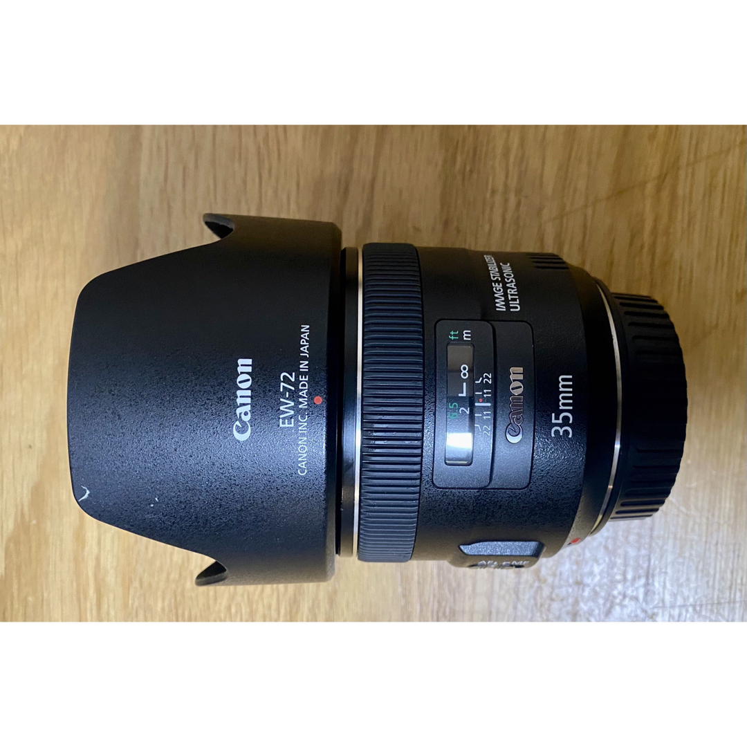 ef 35mm f2.0 usm EF35F2 IS USM 単焦点レンズ 美品-