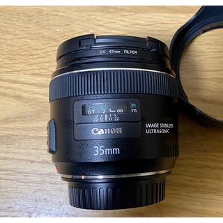 キヤノン(Canon)の【美品】 Canon EF35 F2 IS USM(レンズ(単焦点))